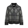 Craig Green Quilted Casual Jacket With Distinctive Plaid Pattern And Silhouette