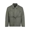 Craig Green Quilted Cotton Blend Jacket With Adjustable Drawstring