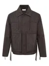 Craig Green Quilted Jacket In Black