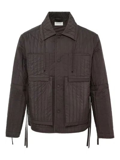 Craig Green Quilted Jacket In Black
