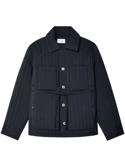 Craig Green Quilted Shirt Jacket In Black