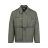 Craig Green Quilted Cotton Blend Jacket With Adjustable Drawstring