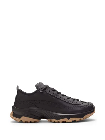 Craig Green Receptor Brogue-detail Sneakers In Black