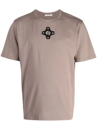 Craig Green Short-sleeve Organic-cotton T-shirt In Brown
