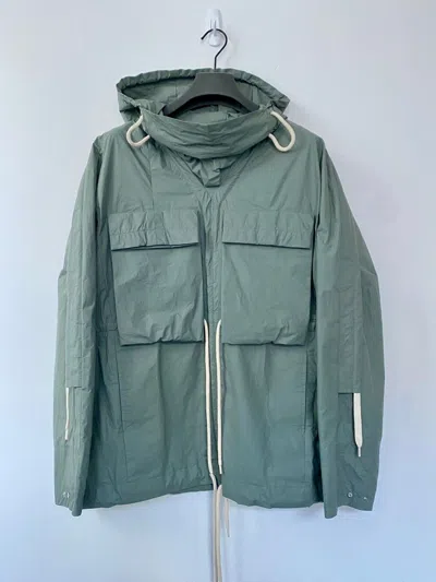 Pre-owned Craig Green Ss23 Runway Hooded Anorak Jacket $1150 Nwt In Green