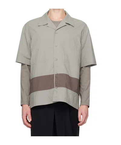 CRAIG GREEN CRAIG GREEN PANELLED SHORT SLEEVE SHIRT