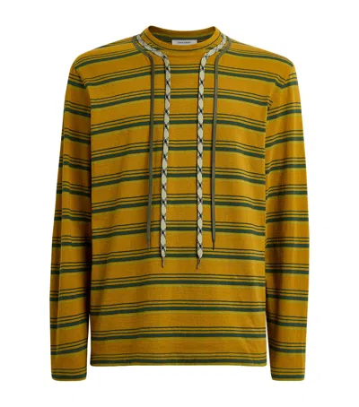 Craig Green Stripe Lace Long-sleeve T-shirt