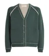 Craig Green Tape Knit Cardigan In Green