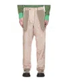 Craig Green Man Pants Light Pink Size M Nylon In Nude