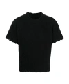 Craig Green Textured Short-sleeve Top In Black