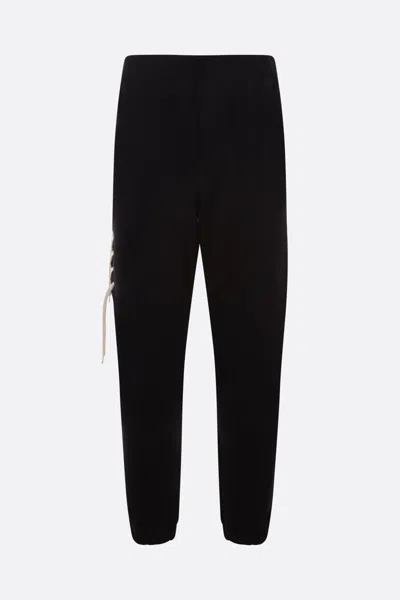 Craig Green Trousers In Black+cream