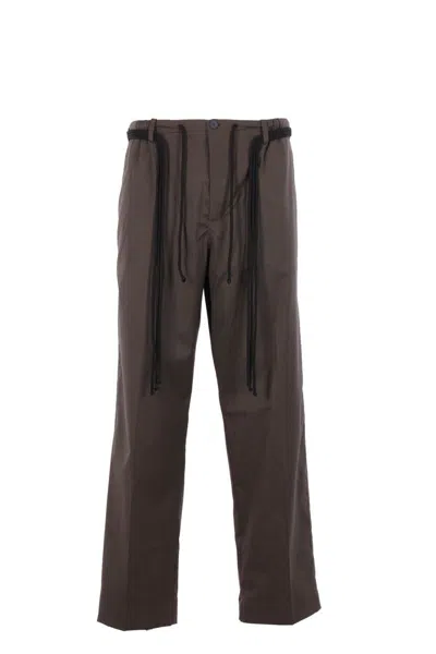 Craig Green Wide-leg Trousers In Brown
