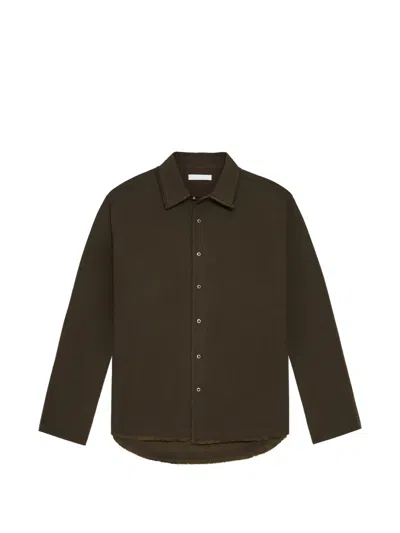 Craig Green Utility Fray Shirt In Animal Print