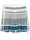 Craig Green Wave Shorts In ブルー