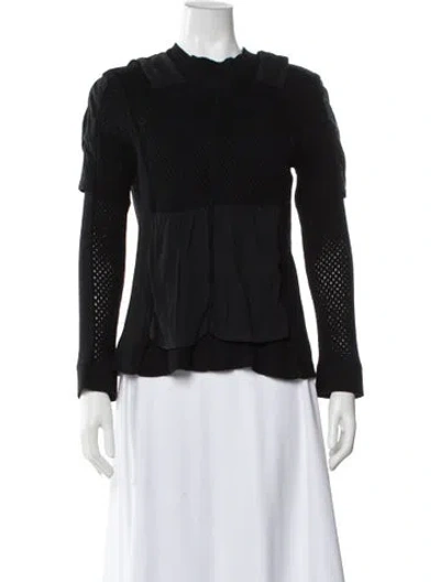 Pre-owned Craig Green Wool Crew Neck Sweater In Black