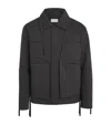 Craig Green Wool Quilted Worker Jacket In Black
