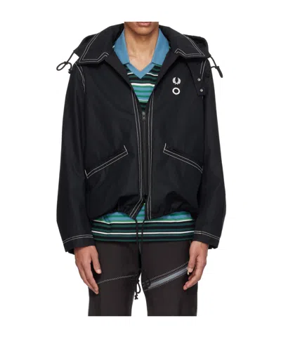 Craig Green X Fred Perry Collaboration Alpine Long-sleeve Casual Jacket In Black