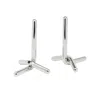 Craighill Cal Carbon Steel Bookends In Black