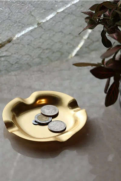 Craighill Castro Brass Tray In Gold