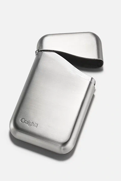 Craighill Summit Card Case In Silver, Men's At Urban Outfitters