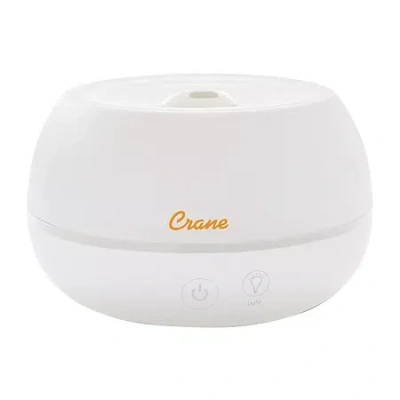 Crane 2-in-1 Personal 0.2 Gallon Ultrasonic Cool Mist Humidifier & Aroma Diffuser In White