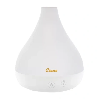 Crane 2-in-1 Personal 0.35 Gallon Ultrasonic Cool Mist Humidifier & Aroma Diffuser In White