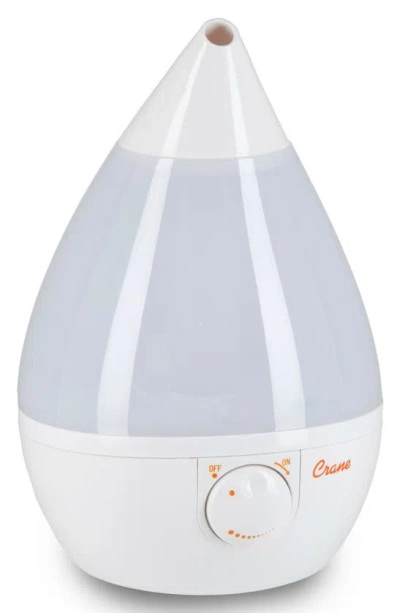 Crane Air Babies' Drop 1-gallon Cool Mist Humidifier In White