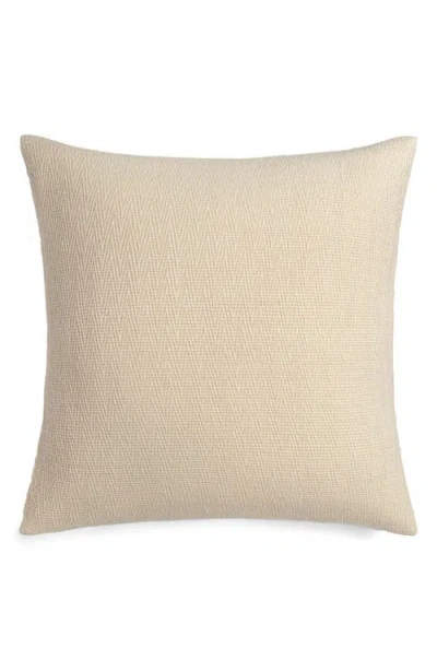 Crane Air Ivory Chevron Accent Pillow In White