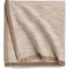 Crane Air Tranquil Weave Throw Blanket In Brown