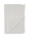 Crane Baby 6 Layer Muslin Blanket In Gray