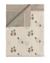 Crane Baby Avery Organic Cotton Muslin Swaddle Blanket In White