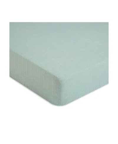 Crane Baby Baby Boys Crib Fitted Sheet In Green