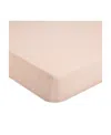 Crane Baby Baby Girls Crib Fitted Sheet In Pink