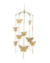 Crane Baby Butterfly Ceiling Hanging In Brown