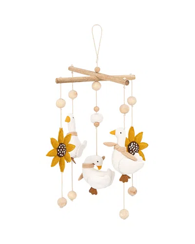 Crane Baby Charlie Farmhouse Goose Ceiling Hanging Mobile In Multi