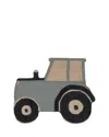 Crane Baby Charlie Farmhouse Tractor Wool Rug In Gray