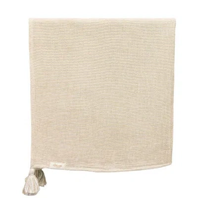 Crane Baby Cotton & Cashmere Baby Blanket, Baby Nursery & Registry, 36"x36" By  In Beige