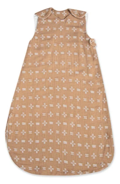 Crane Baby Cotton Wearable Blanket In Copper/ Multi