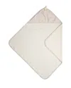 Crane Baby Cove Baby Dot Hooded Towel - Ages 0-3 In Blue