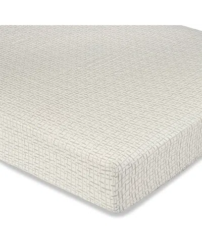 Crane Baby Cove Fitted Crib Sheet In Hashtag