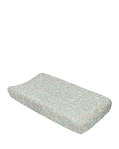 Crane Baby Cove Quilted Change Pad Cover In Beach Life