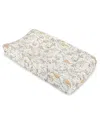Crane Baby Parker Quilted Change Pad Cover In Gray