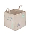 Crane Baby Infants Cove Ocean Animal Storage Cube In Blue