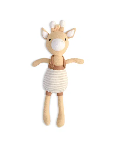 Crane Baby Jojo Giraffe Plush Toy In Brown