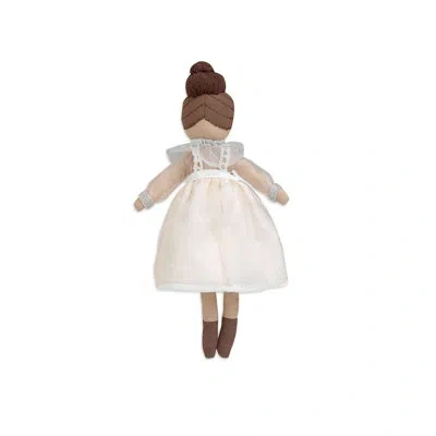 Crane Baby Josephine Plush Doll - Parker Collection In Beige