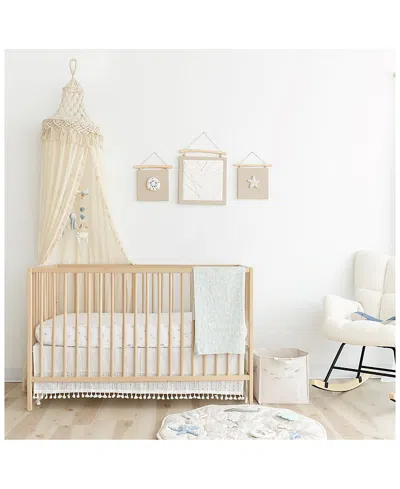 Crane Baby Kendi Macrame Canopy In Beige