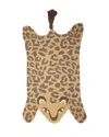 Crane Baby Leopard Shape Rug - Ages 0-36 Months In Brown