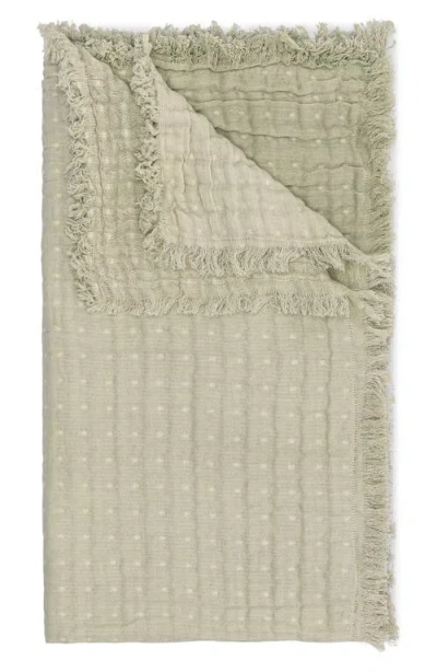 Crane Baby Ombré Cotton Muslin Blanket In Gray