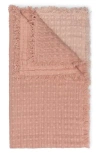 Crane Baby Ombré Cotton Muslin Blanket In Pink
