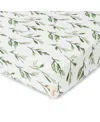 Crane Baby Parker Fitted Crib Fitted Sheet In White